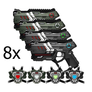 Lasergame set (8 guns)